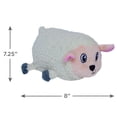 thumbnail image 3 of Outward Hound Fattiez Sheep Plush Dog Toy for Chewers, White, 3 of 3