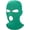 Green, variant on 3 Hole Ski Mask Knitted Full Face Cover Adult Balaclava Knit Ski Face Cover Thermal Knitted Head Wrap for Men Women