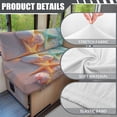thumbnail image 6 of Garronmavis Starfish Shell RV Dinette Cushion Covers Flower RV Seat Covers Comfortable Camper Cushion Slipcover 1 Pcs Bench Cover 1 Pcs Backrest Cover Christmas Decor, 6 of 7