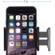 thumbnail image 5 of Soporte con clip para teléfono celular, con agarre, brazo largo flexible, abrazadera de montaje con cuello de cisne para iPhone X/8/7/6/6s/5 Samsung S8/S7, utilizado para cama, escritorio (negro) 39.37 pies ER, 5 of 5