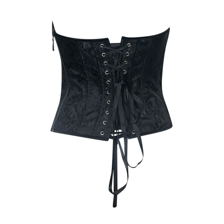 JDEFEG Lace Strap Insert Romper Women Bustier Corset Top JDEFEG Lace Strap Insert Romper Women Bustier Corset Top