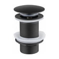 thumbnail image 1 of Stainless Steel Spring, Freestanding Bathtub Drain Pop-up Stopper, Durable Solid Brass Compression, Waterproof Two-layer Rubber Gasket Design, Anti-Clogging, Easy Installation for, 1 of 5
