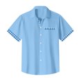 thumbnail image 4 of Hawaiian Shirt For Men, Men's Vintage Button Down Bowling Shirts Short Sleeve Summer Beach Shirt M, 4 of 5