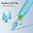 thumbnail image 6 of Antier Stylus Pen for iPad, 13 mins Fast Charging Stylus with Palm Rejection, Tilt Sensitivity,for 2018 or Later iPad Air 3/4/5, iPad Mini 5/6, iPad 6/7/8/9/10, iPad Pro 11", iPad Pro 12.9", 6 of 10