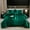Blackish Green, variant on Satin Comforter Set King Silk Like Pink Bedding Set Luxury Hotel Silky Bed Home Deocr Sexy Silky Down Comforter Light Pink Bed Set