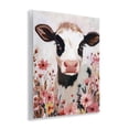 thumbnail image 3 of Stupell Industries Cow and Pink Wild Flowers Wall Plaque Art design by Sara Culpepper, 14 x 11, 3 of 7