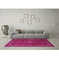 thumbnail image 3 of Ahgly Company Indoor Round Persian Pink Traditional Area Rugs, 7' Round, 3 of 4