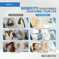 thumbnail image 4 of Max Water 3 Stage 10 inch Nitrate Reduction Filtration System, Whole House, Sediment + Anion + CTO, 4 of 5