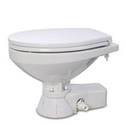 Jabsco Quiet Flush Freshwater Toilet - Regular Bowl - 12V