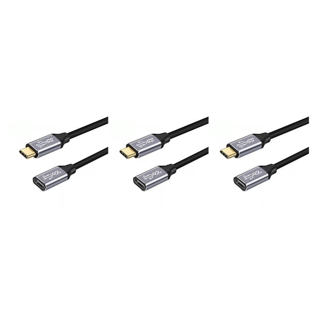 Sidaley Cable de datos tipo C a 10Gbps 4K Cable de proyección de audio profesional Adaptador de computadora portátil Accesorios Type1 NO1