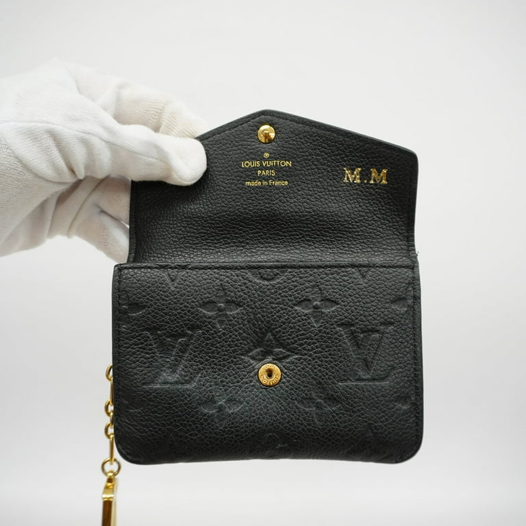 Louis Vuitton Monogram Empreinte Noir Key Pouch