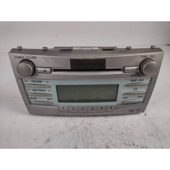 Pre-Owned 07 08 09 Toyota Camry AM FM CD Radio Receiver OEM - Verify Specific Vehicle Fitment In Description - (Good)