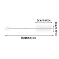 thumbnail image 2 of Cepillo de Limpieza de Acero Inoxidable, Cerdas de Nailon Multifuncionales, Diseño Antirayaduras, Ideal para Ángulos Ciegos y Zonas de Difícil Acceso, Uso Doméstico y de Oficina, Apto para L, 2 of 2