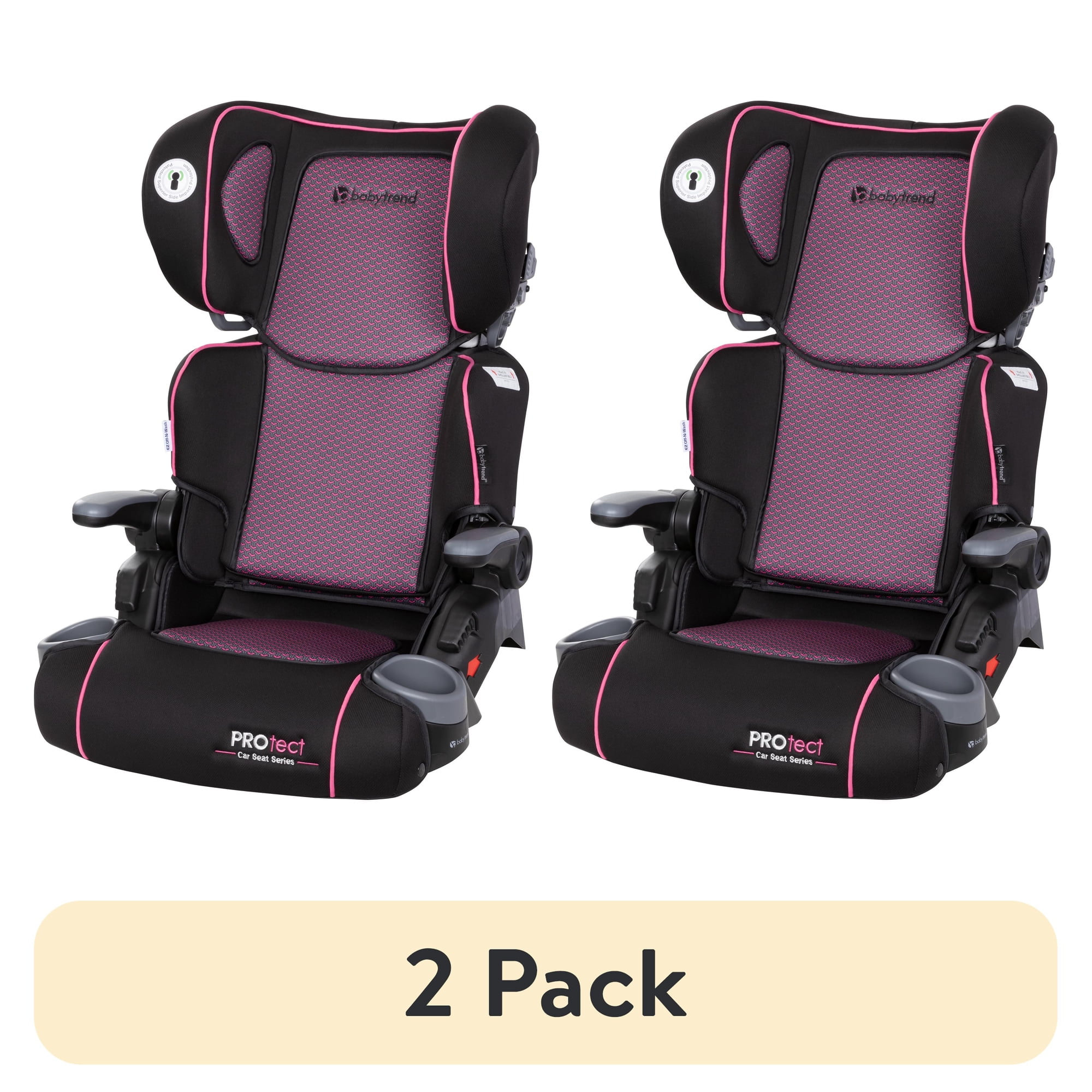 (2 pack) Baby Trend PROtect 2-in-1 Folding Booster Seat