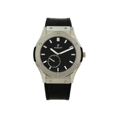 Hublot Classic Fusion Ultra Thin 45mm Titanium Black Dial Watch 515.NX.1270.LR
