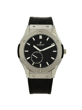 Hublot Classic Fusion Ultra Thin 45mm Titanium Black Dial Watch 515.NX.1270.LR