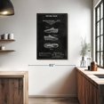thumbnail image 3 of Elephant Stock Soccer Shoe Bw Patent Wall Art - Vertical Canvas Wall Art - Living Room Wall Decor - Sports Canvas - Black And White Decor - 26" x 39", 3 of 8