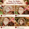 thumbnail image 5 of 3D Christmas Pearl Art Kit C 12×12in Diamond Painting for Adults, Holiday DIY Wall Decor Set with Resin Pearls, One Size, 5 of 7