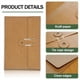 thumbnail image 3 of 80 Sobres de Papel Kraft con de CordóN, Bolsillos para Proyectos, Organizador de Documentos, 4,53 X 6,7 Pulgadas (MarróN), 3 of 7