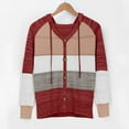 thumbnail image 3 of Outfmvch Cardigan For Women, Cardigan Sweaters For Women, Winter Coats For Women, Long Sleeve, Zip Up Hoodie, 4-Wine 4Xl, 3 of 5