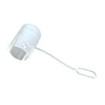 thumbnail image 1 of Protector de tapa de válvula de mordida para hidratación, funda antipolvo portátil para válvula de mordida para bolsa de agua. Blanco Redondo 18.25mm, 1 of 9