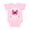 AD-Pink, variant on Bethany Beach Delaware Boys or Girls Baby Bodysuit