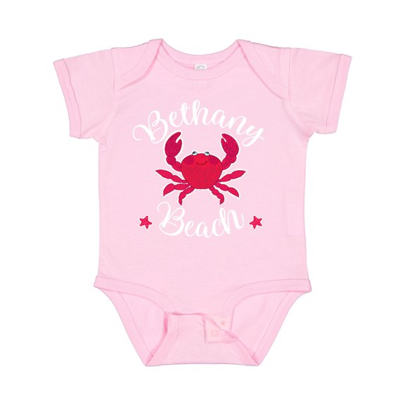 Inktastic Bethany Beach Delaware Boys or Girls Baby Bodysuit