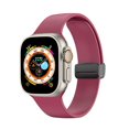 thumbnail image 2 of JUNWELL Watch Strap for Iwatch Waterproof Sweat-proof Solid Color Silicone Magnetic Folding Buckle Wristband, 2 of 6