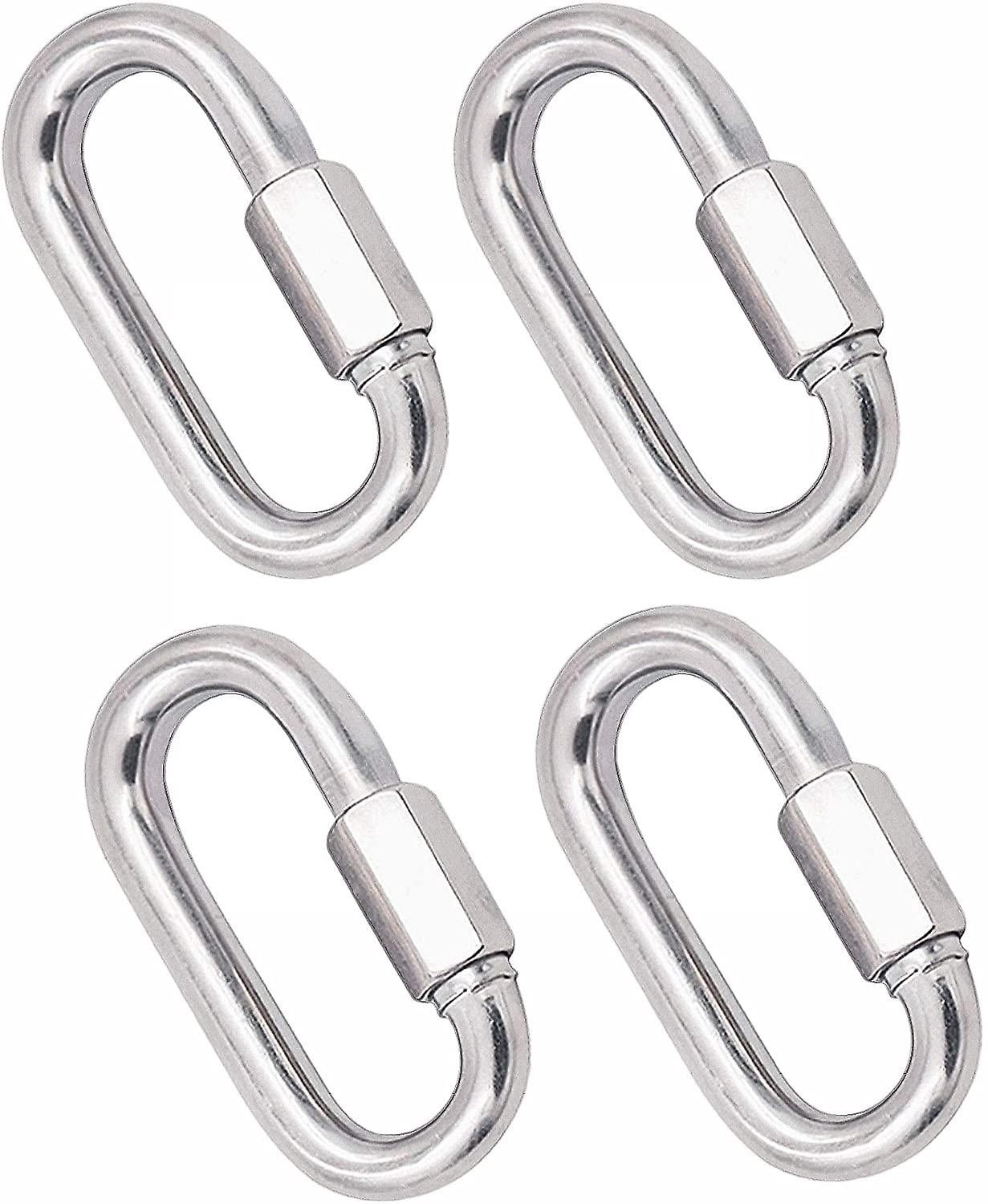 Carabiner Heavy Duty 304 Stainless Steel M6 Carabiner Snap Hook Gauge - View #12