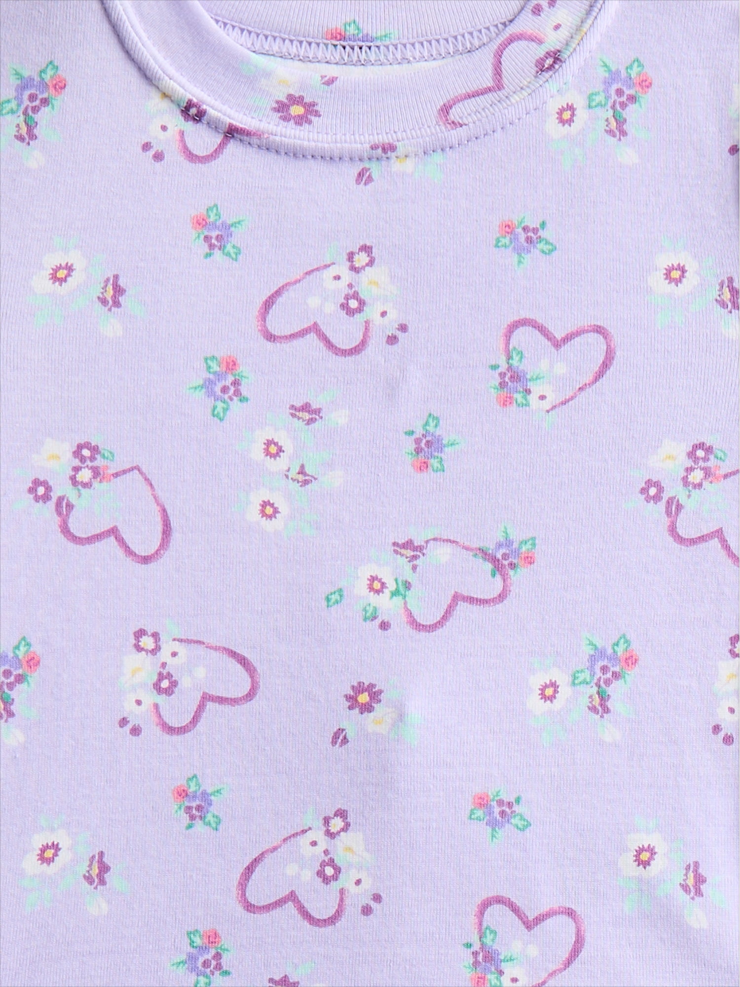 Wonder Nation Toddler Girls Short Sleeve Top, Pants and Shorts Pajama Sleep Set, 3-Piece, Sizes 12M-5T