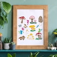 thumbnail image 5 of DIY Mushroom Drawing Painting Stencils Templates (11.8x11.8 inch) Plastic Square Reusable Stencils DIY, 5 of 8