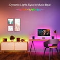 thumbnail image 3 of Nexillumi 16.4 Foot LED Strip Lights with Remote Music Sync LED Lights for Bedroom Color Changing SMD5050 RGB LED Strip Lights, 3 of 7