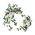 thumbnail image 3 of segolike 2x Wedding Arch Flowers Beautiful Decorations for Window Ceremony Front Door White, 3 of 9