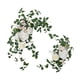 thumbnail image 3 of 2 piezas de flores de arco de boda, rosas artificiales, guirnalda de flores, hermosa decoración decorativa Blanco, 3 of 9