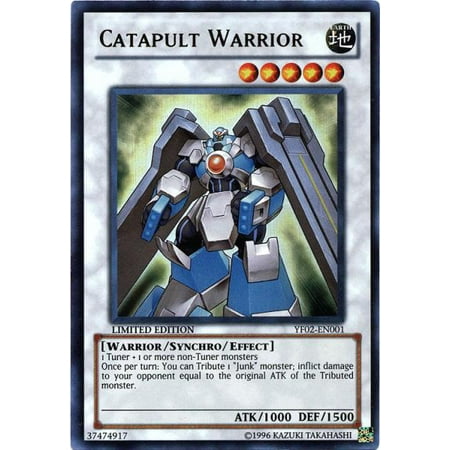 Yu-Gi-Oh Shonen Jump Single Card Ultra Rare Catapult Warrior