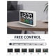 thumbnail image 4 of Reloj Despertador Digital JALL con Pantalla LED de 5.5'' en Blanco, 4 of 7