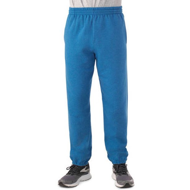 Fruit of the Loom - Men's Fleece Elastic Bottom Pant - Walmart.com ...