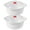 2 PCS-Large, variant on 2 PCS Microwave Bowls with Lids Ramen Cooker Microwave Soup Bowls with Handls Plastic Microwave Dishes Microwave Noodle Cooker Microwave Cookware for Office, College Dorm