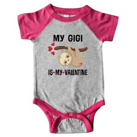

Inktastic My Gigi Is My Valentine Gift Baby Boy or Baby Girl Bodysuit
