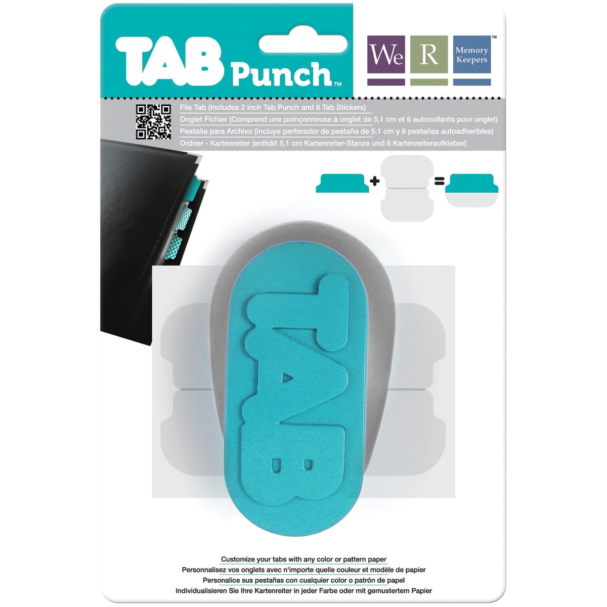 【We R Memory Keepers】タブパンチ Tab punch 4種類 Amazon.com: We R Memory Keepers, Tab Punch Board, Arts and