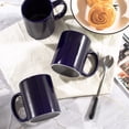thumbnail image 3 of Bycnzb 12oz coffee mug set of 6 Coffee Mugs for Coffee, Tea, Cocoa, Milk(cobalto), 3 of 5