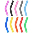 thumbnail image 1 of SHISUYAN 10 Pcs Embouts de Pailles Réutilisables en Silicone pour Paille en Acier Inoxydable, 1 of 8