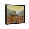 thumbnail image 3 of Olive Trees Van Gogh Landscape Landscape Painting Jet Black Framed Art Print Wall Art, 3 of 6