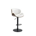 thumbnail image 1 of Banco Giratorio Premium EKE LIFE HOME con Respaldo Cocina/barra Color Blanco, 1 of 1