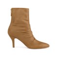 thumbnail image 3 of BLISSFUL STEP Bottines à Talon Aiguille Bout Pointu pour Femmes Marron 10, 3 of 6