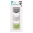 thumbnail image 6 of Bumkins Baby & Toddler Little Dippers 3-Pack, Silicone Dipping Cups, for Dish and Plate 6 Mos+ (Taffy), 6 of 6