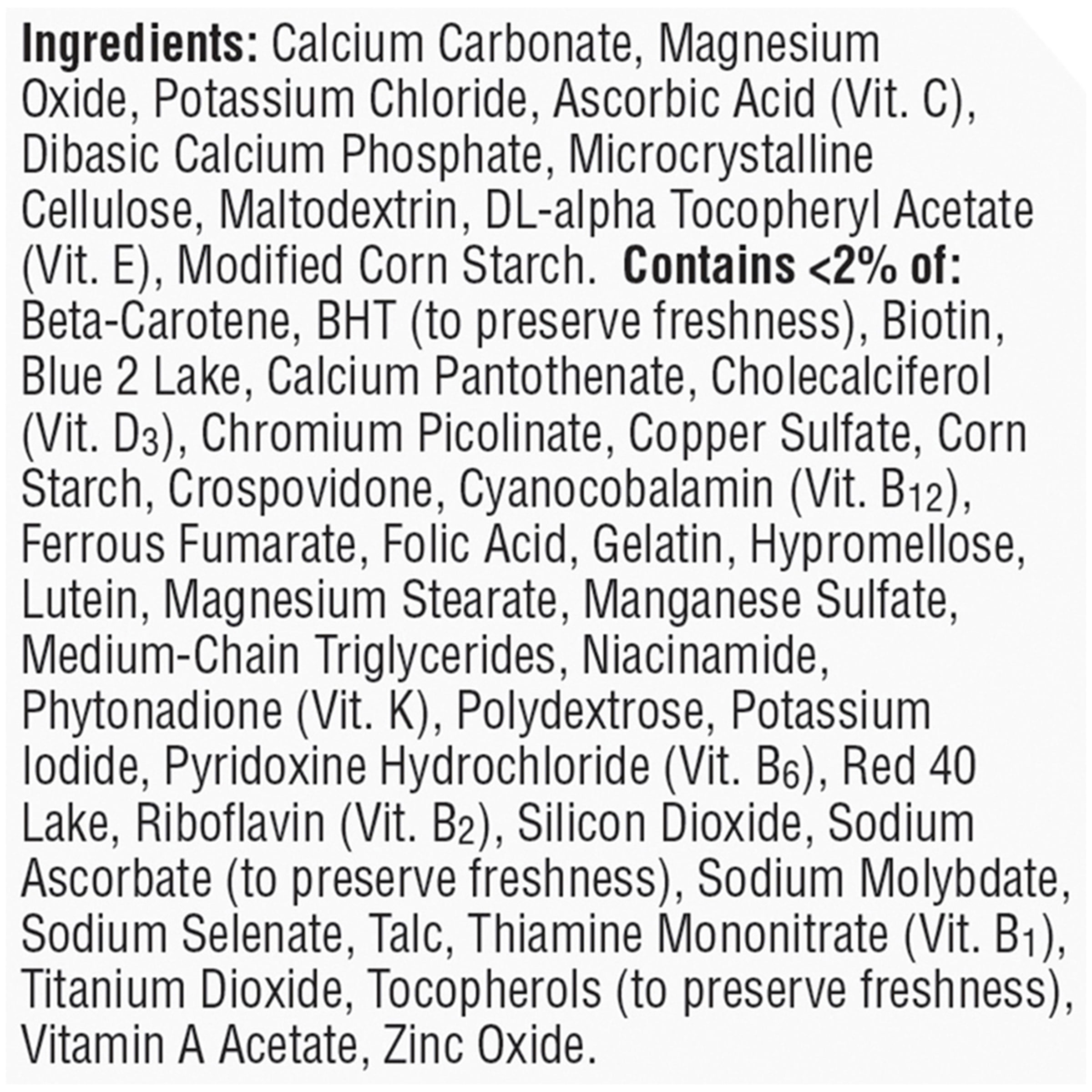 Centrum Cent Slvr >50 Women 100ct