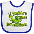 thumbnail image 3 of Inktastic Grasshopper Boys or Girls Baby Bib, 3 of 4