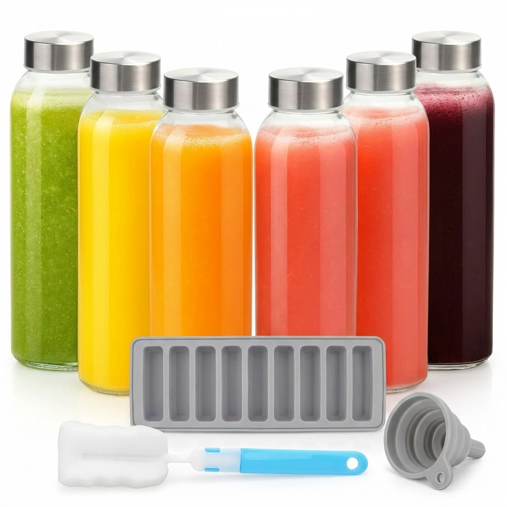 Ello, Glass Water Bottle, 20 oz BPA-Free, Flip Lid - Walmart.com
