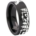 thumbnail image 6 of Moose Scenery Tungsten Carbide Ring, 6 of 9